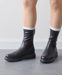 Bridget Birkin / ブリジットバーキン ブーツ（ショート丈） | 【PARADIS COULEUR】モールドソールストレッチショートブーツ