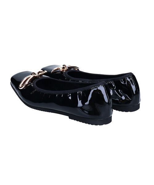 Bridget Birkin / ブリジットバーキン バレエシューズ | 【PARADIS COULEUR】スクエアトウメタルリボンバレエシューズ | 詳細3