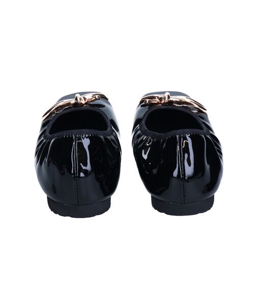 Bridget Birkin / ブリジットバーキン バレエシューズ | 【PARADIS COULEUR】スクエアトウメタルリボンバレエシューズ | 詳細4