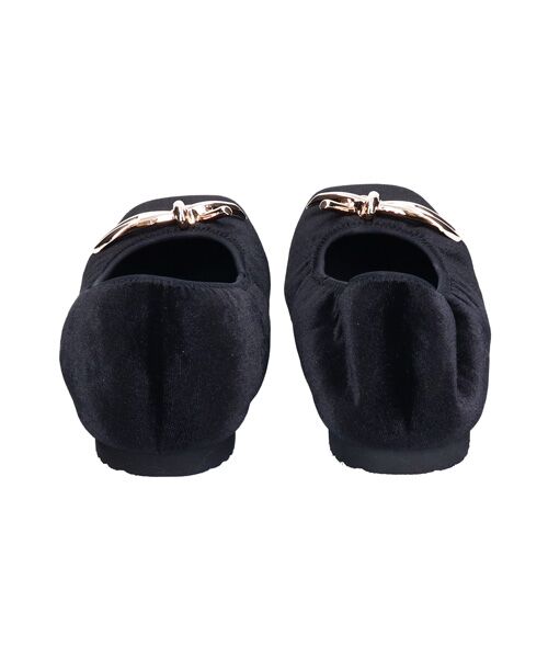 Bridget Birkin / ブリジットバーキン バレエシューズ | 【PARADIS COULEUR】スクエアトウメタルリボンバレエシューズ | 詳細11