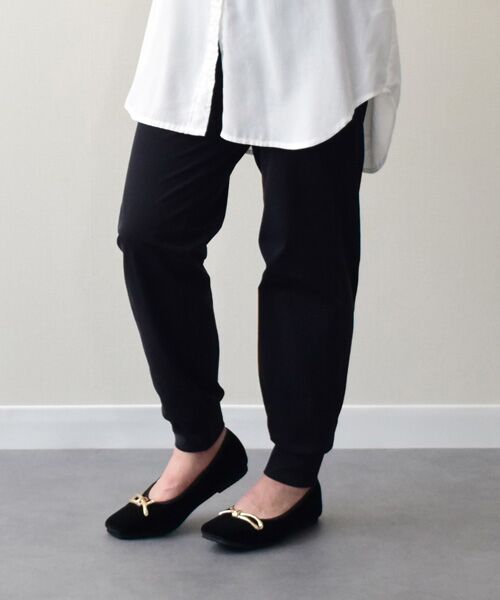 Bridget Birkin / ブリジットバーキン バレエシューズ | 【PARADIS COULEUR】スクエアトウメタルリボンバレエシューズ | 詳細13