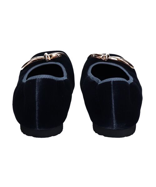 Bridget Birkin / ブリジットバーキン バレエシューズ | 【PARADIS COULEUR】スクエアトウメタルリボンバレエシューズ | 詳細17