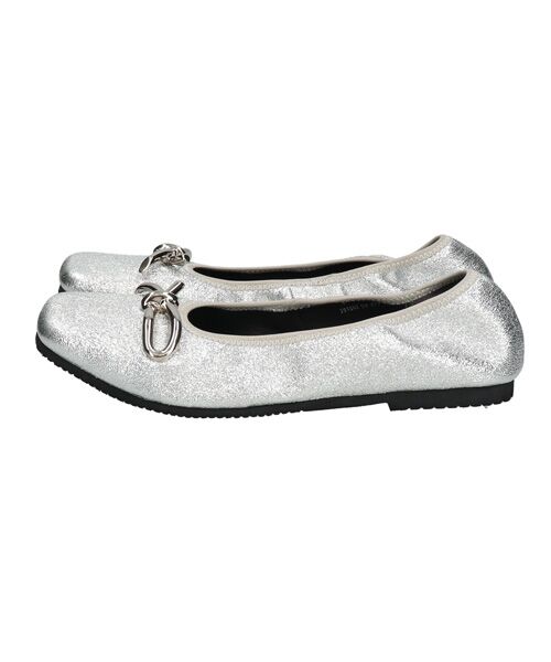 Bridget Birkin / ブリジットバーキン バレエシューズ | 【PARADIS COULEUR】スクエアトウメタルリボンバレエシューズ | 詳細24