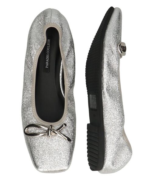 Bridget Birkin / ブリジットバーキン バレエシューズ | 【PARADIS COULEUR】スクエアトウメタルリボンバレエシューズ | 詳細28