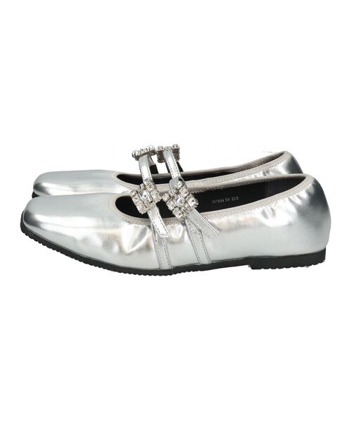 Bridget Birkin / ブリジットバーキン バレエシューズ | 【PARADIS COULEUR】ビジューバックルダブルストラップバレエ | 詳細19