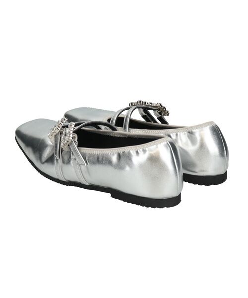 Bridget Birkin / ブリジットバーキン バレエシューズ | 【PARADIS COULEUR】ビジューバックルダブルストラップバレエ | 詳細20