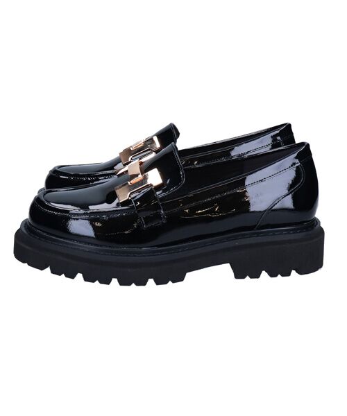 Bridget Birkin / ブリジットバーキン ビジネス・ドレスシューズ | 【PARADIS COULEUR】メタルオーナメント撥水ローファー | 詳細9