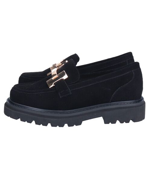 Bridget Birkin / ブリジットバーキン ビジネス・ドレスシューズ | 【PARADIS COULEUR】メタルオーナメント撥水ローファー | 詳細18