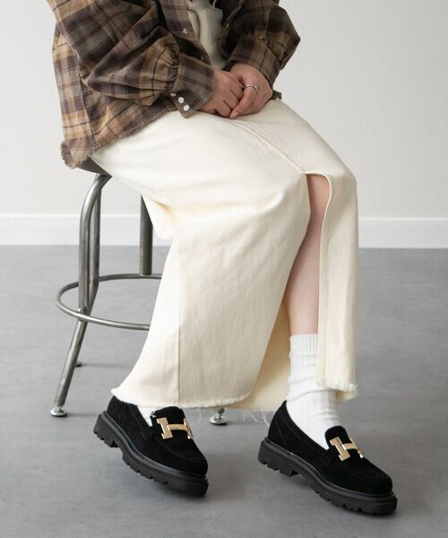 Bridget Birkin / ブリジットバーキン ビジネス・ドレスシューズ | 【PARADIS COULEUR】メタルオーナメント撥水ローファー | 詳細24