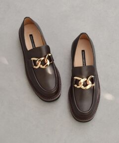 Bridget Birkin / ブリジットバーキン ビジネス・ドレスシューズ | 【PARADIS COULEUR】防滑ソール撥水チェーンローファー