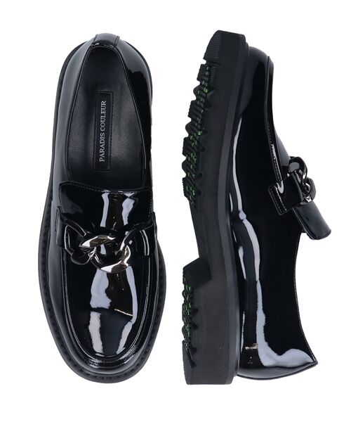 Bridget Birkin / ブリジットバーキン ビジネス・ドレスシューズ | 【PARADIS COULEUR】防滑ソール撥水チェーンローファー | 詳細15