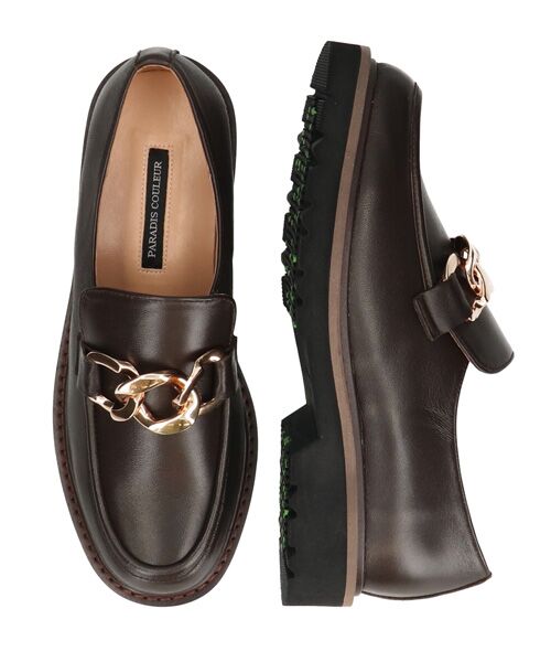 Bridget Birkin / ブリジットバーキン ビジネス・ドレスシューズ | 【PARADIS COULEUR】防滑ソール撥水チェーンローファー | 詳細24