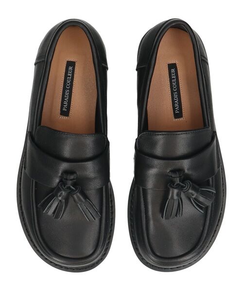 Bridget Birkin / ブリジットバーキン ビジネス・ドレスシューズ | 【PARADIS COULEUR】オブリークトウ撥水タッセルローファー | 詳細5