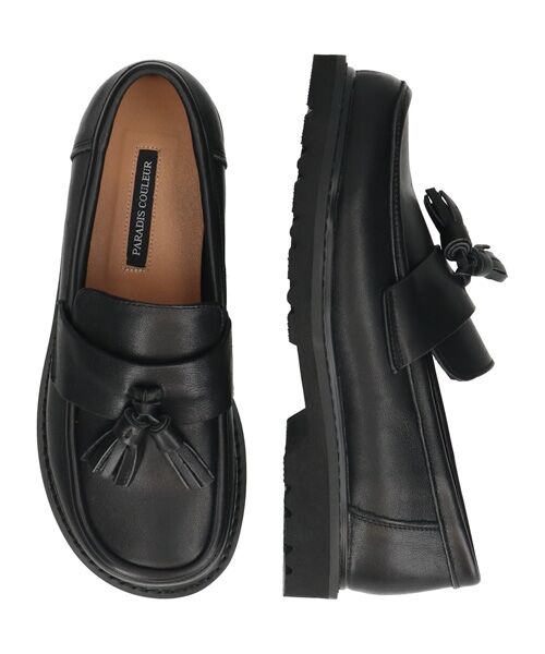 Bridget Birkin / ブリジットバーキン ビジネス・ドレスシューズ | 【PARADIS COULEUR】オブリークトウ撥水タッセルローファー | 詳細6