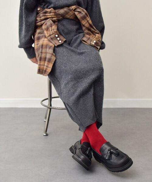 Bridget Birkin / ブリジットバーキン ビジネス・ドレスシューズ | 【PARADIS COULEUR】オブリークトウ撥水タッセルローファー | 詳細9