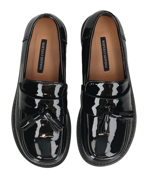 Bridget Birkin / ブリジットバーキン ビジネス・ドレスシューズ | 【PARADIS COULEUR】オブリークトウ撥水タッセルローファー | 詳細14