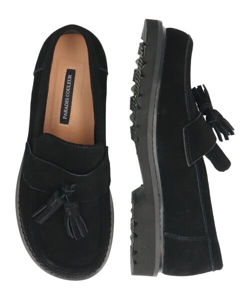 Bridget Birkin / ブリジットバーキン ビジネス・ドレスシューズ | 【PARADIS COULEUR】オブリークトウ撥水タッセルローファー | 詳細21