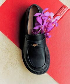 Bridget Birkin / ブリジットバーキン ビジネス・ドレスシューズ | 【PARADIS COULEUR】オブリークトウ撥水ペニーローファー