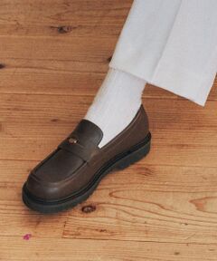 Bridget Birkin / ブリジットバーキン ビジネス・ドレスシューズ | 【PARADIS COULEUR】オブリークトウ撥水ペニーローファー