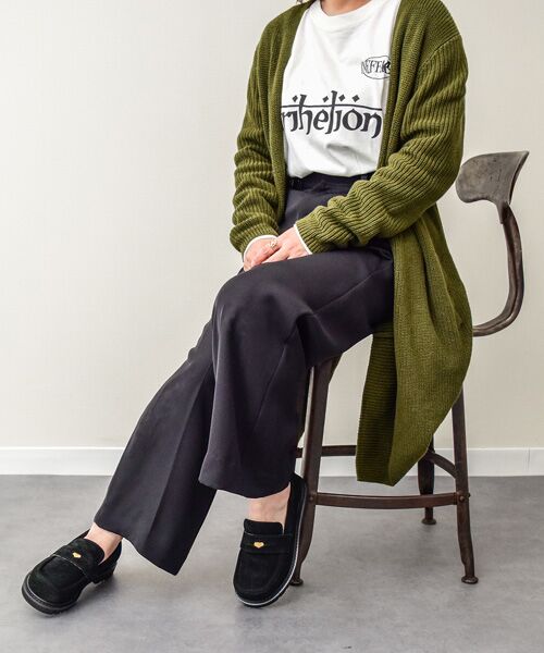 Bridget Birkin / ブリジットバーキン ビジネス・ドレスシューズ | 【PARADIS COULEUR】オブリークトウ撥水ペニーローファー | 詳細16