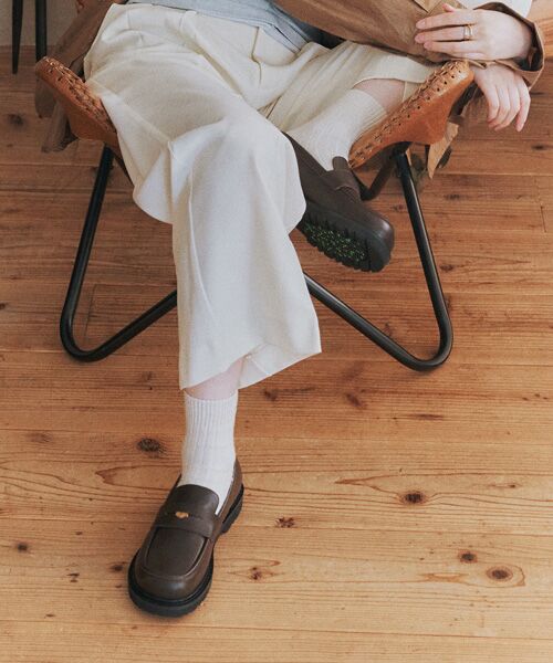 Bridget Birkin / ブリジットバーキン ビジネス・ドレスシューズ | 【PARADIS COULEUR】オブリークトウ撥水ペニーローファー | 詳細24