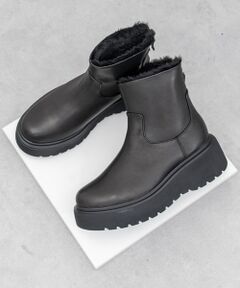 Bridget Birkin / ブリジットバーキン ブーツ（ショート丈） | 【PARADIS COULEUR】ライニングフェイクムートンショートブーツ