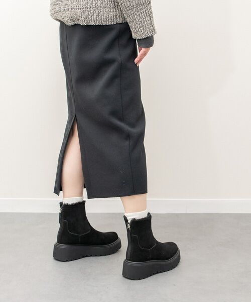 Bridget Birkin / ブリジットバーキン ブーツ（ショート丈） | 【PARADIS COULEUR】ライニングフェイクムートンショートブーツ | 詳細17