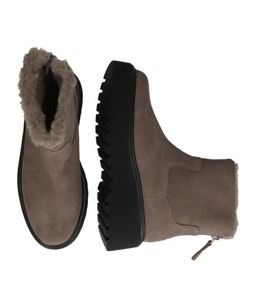 Bridget Birkin / ブリジットバーキン ブーツ（ショート丈） | 【PARADIS COULEUR】ライニングフェイクムートンショートブーツ | 詳細26