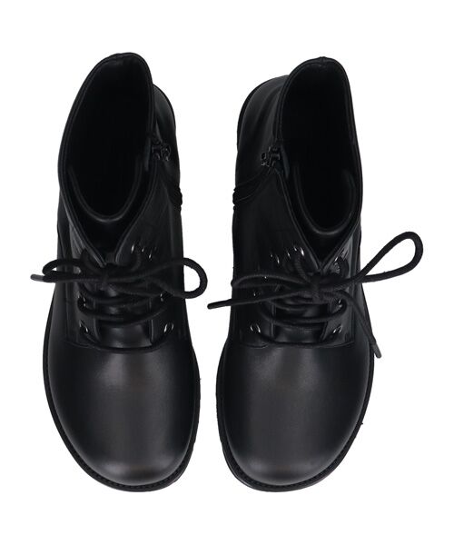 Bridget Birkin / ブリジットバーキン ブーツ（ショート丈） | 【PARADIS COULEUR】オブリークトウ撥水レースアップブーツ | 詳細5