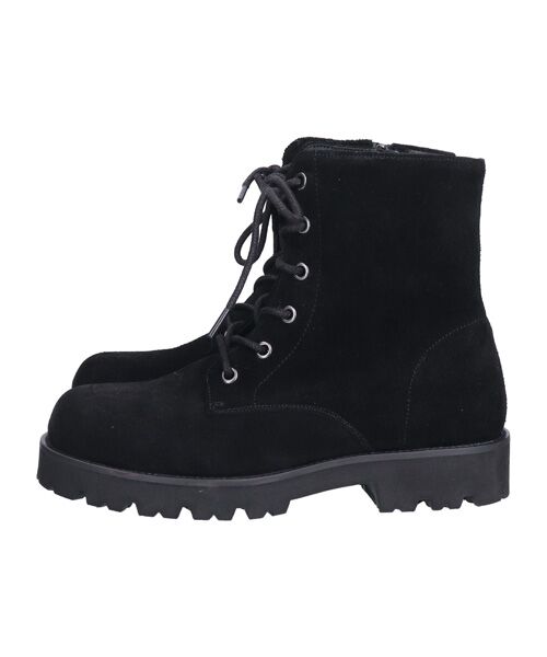 Bridget Birkin / ブリジットバーキン ブーツ（ショート丈） | 【PARADIS COULEUR】オブリークトウ撥水レースアップブーツ | 詳細12