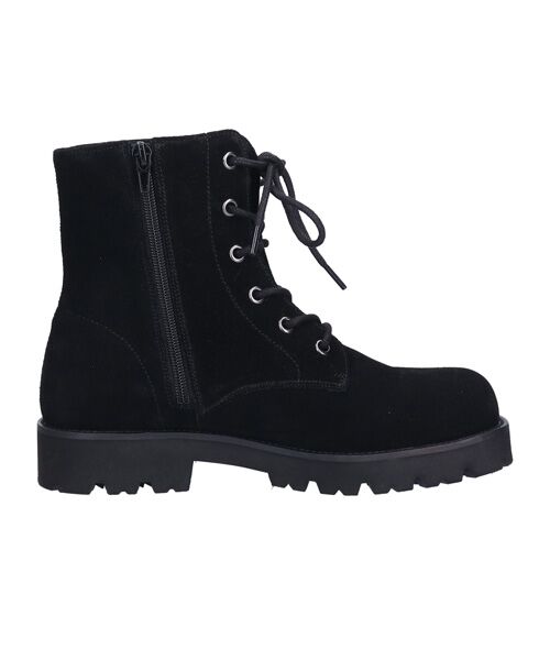 Bridget Birkin / ブリジットバーキン ブーツ（ショート丈） | 【PARADIS COULEUR】オブリークトウ撥水レースアップブーツ | 詳細17