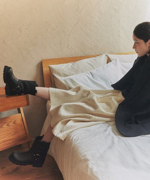 Bridget Birkin / ブリジットバーキン ブーツ（ショート丈） | 【PARADIS COULEUR】オブリークトウリングエンジニアブーツ | 詳細8