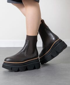 Bridget Birkin / ブリジットバーキン ブーツ（ショート丈） | 【PARADIS COULEUR】ボリュームソールサイドゴアブーツ