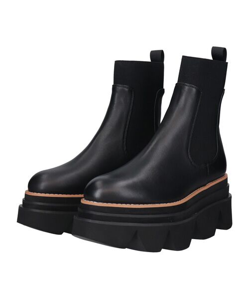 Bridget Birkin / ブリジットバーキン ブーツ（ショート丈） | 【PARADIS COULEUR】ボリュームソールサイドゴアブーツ | 詳細1