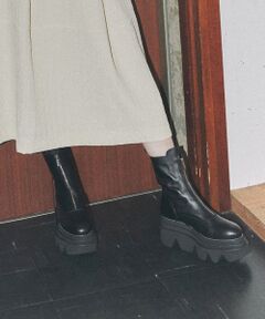 Bridget Birkin / ブリジットバーキン ブーツ（ショート丈） | 【PARADIS COULEUR】ボリュームソールセンタージップブーツ