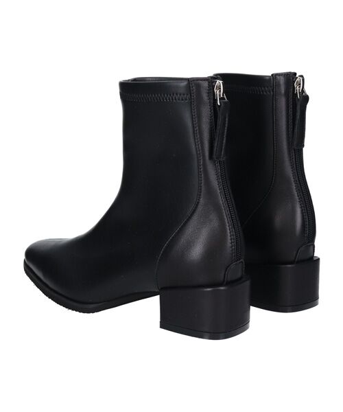 Bridget Birkin / ブリジットバーキン ブーツ（ショート丈） | 【PARADIS COULEUR】スクエアトウバックジップストレッチブーツ | 詳細3
