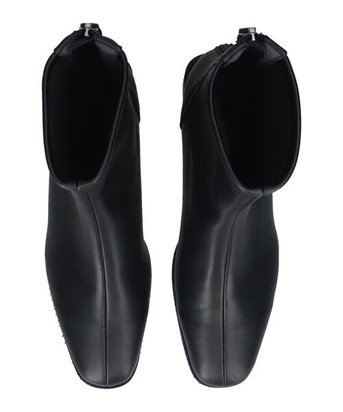 Bridget Birkin / ブリジットバーキン ブーツ（ショート丈） | 【PARADIS COULEUR】スクエアトウバックジップストレッチブーツ | 詳細5