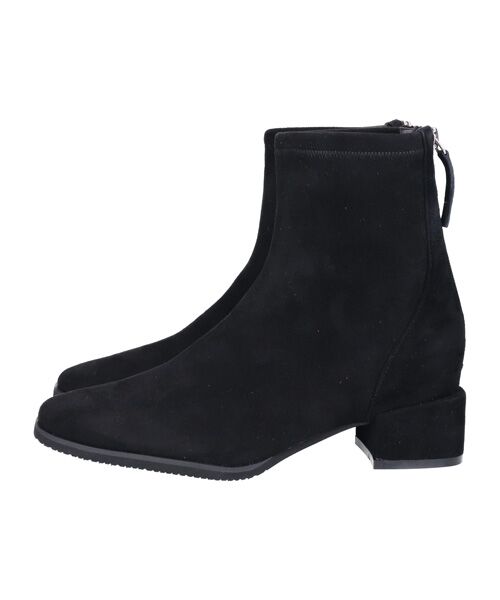 Bridget Birkin / ブリジットバーキン ブーツ（ショート丈） | 【PARADIS COULEUR】スクエアトウバックジップストレッチブーツ | 詳細11