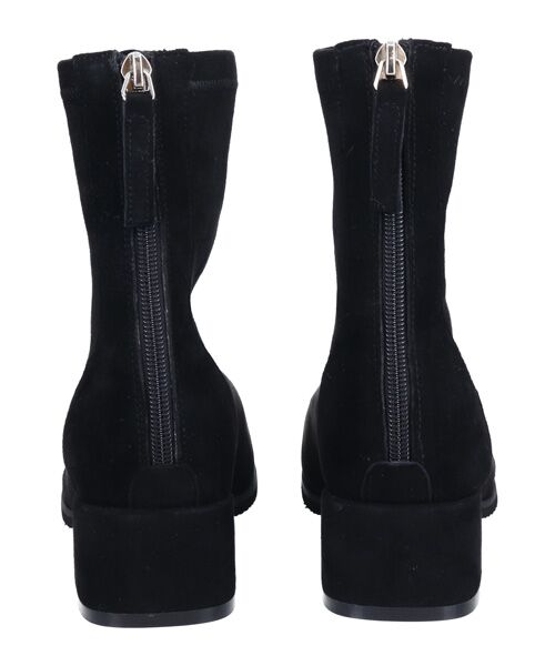 Bridget Birkin / ブリジットバーキン ブーツ（ショート丈） | 【PARADIS COULEUR】スクエアトウバックジップストレッチブーツ | 詳細13