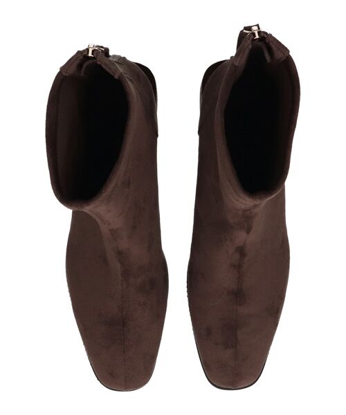 Bridget Birkin / ブリジットバーキン ブーツ（ショート丈） | 【PARADIS COULEUR】スクエアトウバックジップストレッチブーツ | 詳細24