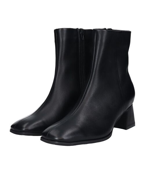 Bridget Birkin / ブリジットバーキン ブーツ（ショート丈） | 【PARADIS COULEUR】スクエアトウ撥水ショートブーツ | 詳細1