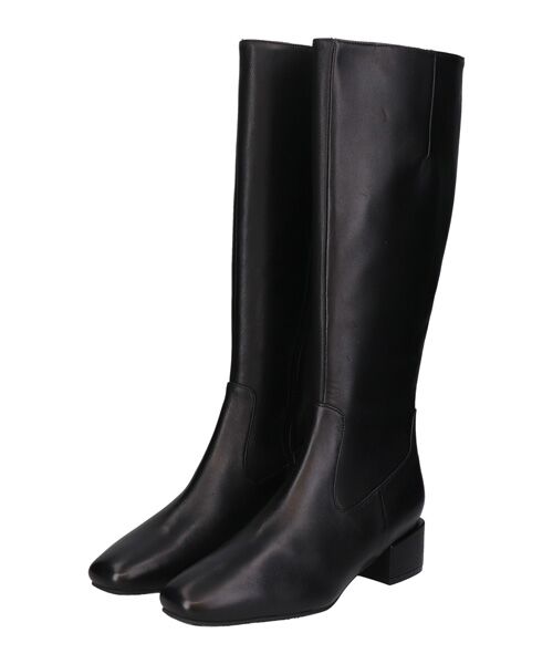 Bridget Birkin / ブリジットバーキン ブーツ（ロング丈） | 【PARADIS COULEUR】スクエアトウ撥水ロングブーツ | 詳細1