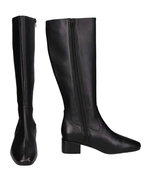 Bridget Birkin / ブリジットバーキン ブーツ（ロング丈） | 【PARADIS COULEUR】スクエアトウ撥水ロングブーツ | 詳細7