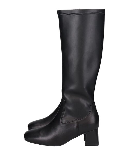 Bridget Birkin / ブリジットバーキン ブーツ（ロング丈） | 【PARADIS COULEUR】スクエアトウ撥水ストレッチロングブーツ | 詳細2