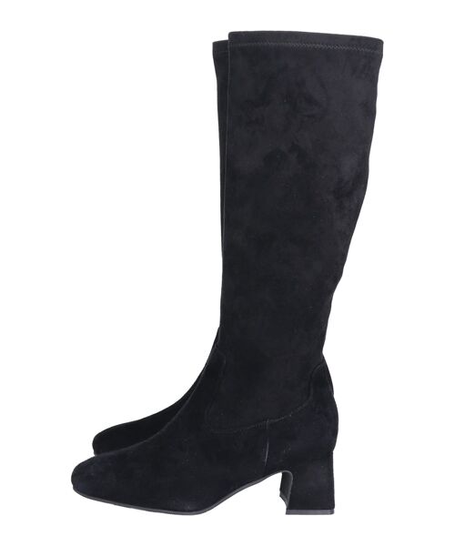 Bridget Birkin / ブリジットバーキン ブーツ（ロング丈） | 【PARADIS COULEUR】スクエアトウ撥水ストレッチロングブーツ | 詳細11