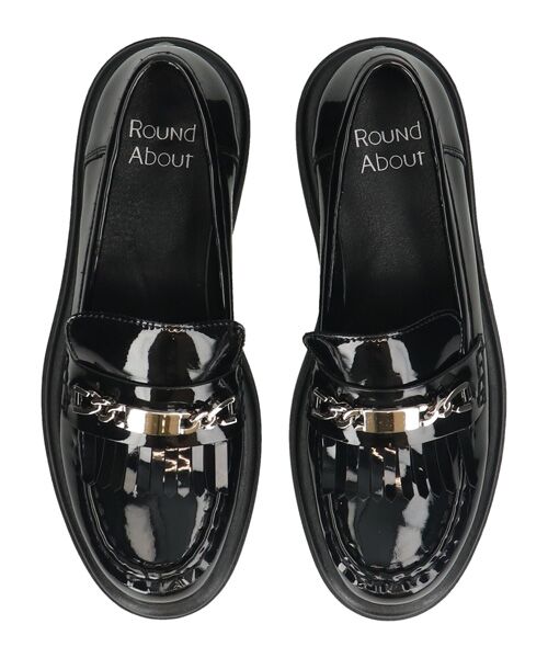 Bridget Birkin / ブリジットバーキン ビジネス・ドレスシューズ | 【ROUND ABOUT】チェーンビットタッセルローファー | 詳細5