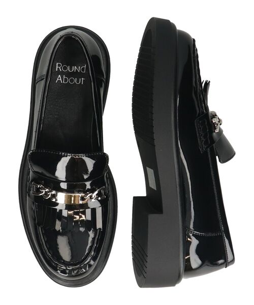 Bridget Birkin / ブリジットバーキン ビジネス・ドレスシューズ | 【ROUND ABOUT】チェーンビットタッセルローファー | 詳細6