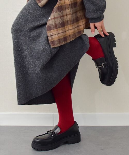 Bridget Birkin / ブリジットバーキン ビジネス・ドレスシューズ | 【ROUND ABOUT】ボリュームソールビットローファー | 詳細8