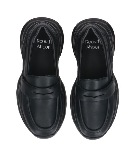 Bridget Birkin / ブリジットバーキン ビジネス・ドレスシューズ | 【ROUND ABOUT】撥水ボリュームソールローファー | 詳細5