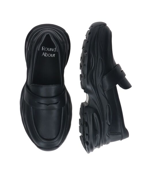 Bridget Birkin / ブリジットバーキン ビジネス・ドレスシューズ | 【ROUND ABOUT】撥水ボリュームソールローファー | 詳細6